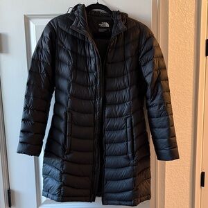 The North Face Women's Long Black Puffer Jacket
